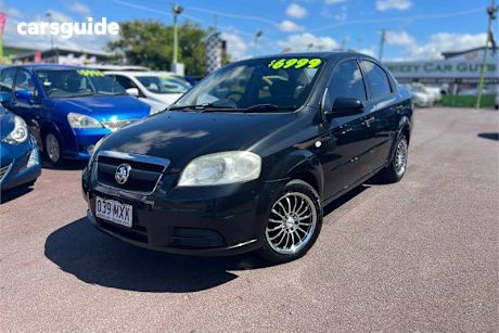 Black 2009 Holden Barina Hatchback