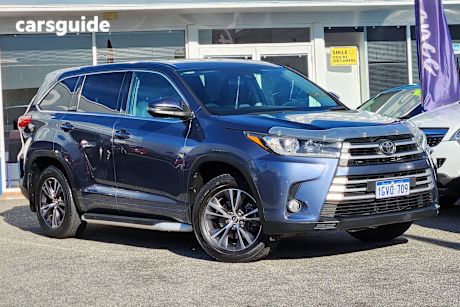 Blue 2019 Toyota Kluger Wagon Gx (4X2)