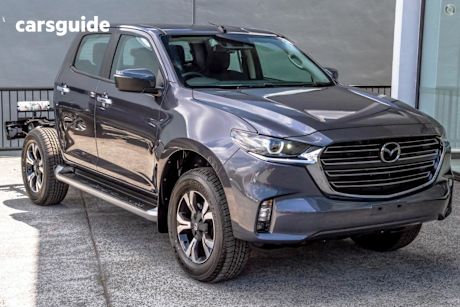 Grey 2024 Mazda BT-50 Dual Cab Chassis Xtr (4X4)