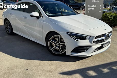 White 2020 Mercedes-Benz CLA200 Coupe