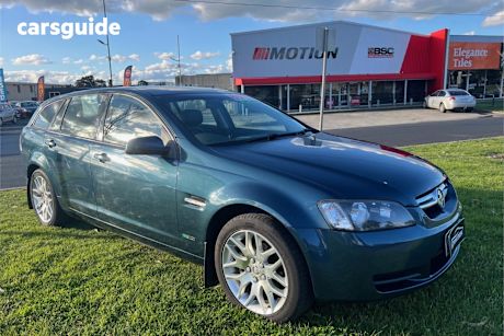 Blue 2010 Holden Commodore Sportswagon Omega