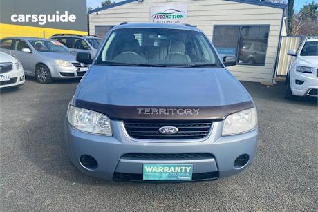 Silver 2008 Ford Territory Wagon Tx (Rwd)