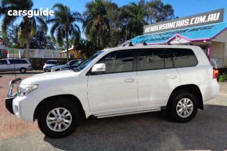 White 2015 Toyota Landcruiser Wagon Gxl (4X4)