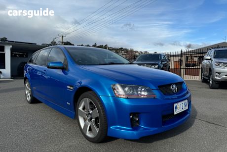 Blue 2008 Holden Commodore Sportswagon Ss-V