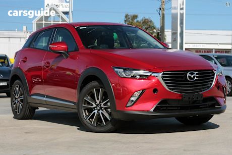 Red 2015 Mazda CX-3 SUV AKARI F
