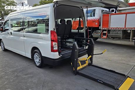 White 2020 Toyota HiAce OtherCar COMMUTER R