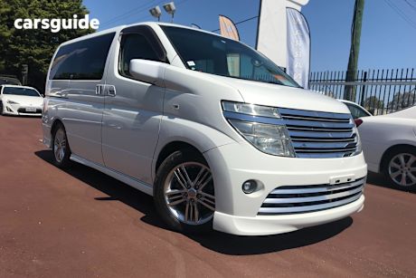 White 2003 Nissan Elgrand Wagon