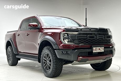 White 2022 Ford Ranger Ute Tray RAPTOR 4X4