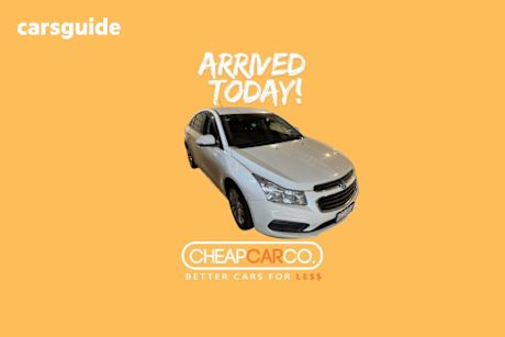 White 2015 Holden Cruze Sedan Equipe