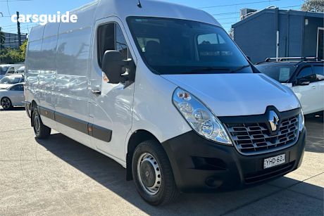 White 2019 Renault Master Van Lwb Mid Window