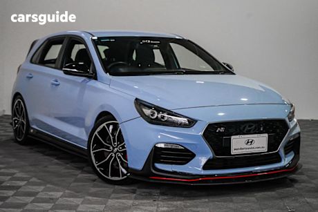 Blue 2020 Hyundai I30 Hatchback N Performance