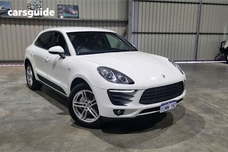 White 2016 Porsche Macan SUV S DIESEL 4WD