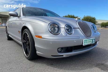Silver 2003 Jaguar S Type Sedan R R