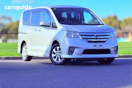 Silver 2013 Nissan Serena Commercial HIGHWAY STAR HV