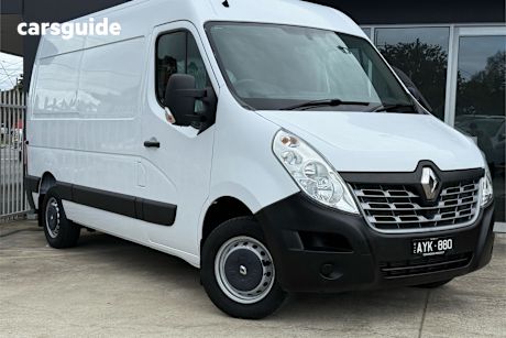 White 2019 Renault Master Van Mwb Mid