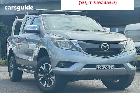 Silver 2016 Mazda BT-50 Ute Tray XTR HI-RIDER R