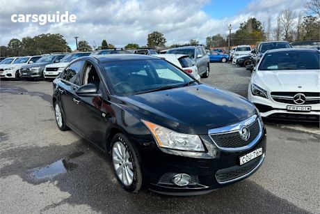 Black 2011 Holden Cruze Sedan CDX F