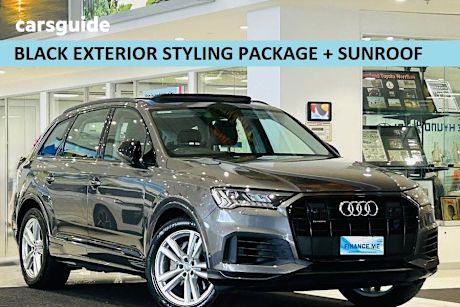 Grey 2020 Audi Q7 SUV 45 TDI 4WD