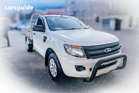 White 2015 Ford Ranger Cab Chassis Xl 2.2 (4X2)