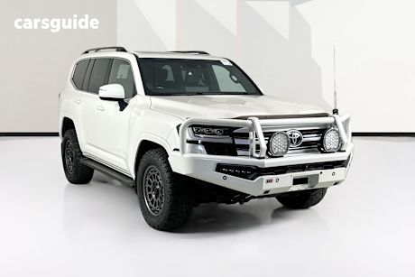 White 2022 Toyota Landcruiser Wagon Lc300 Vx (4X4)