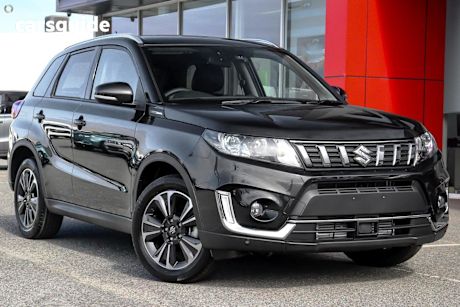 Black 2024 Suzuki Vitara SUV TURBO F