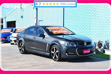 Grey 2017 Holden Commodore Sedan SV6 R