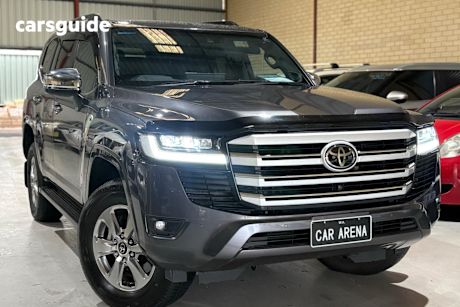 Grey 2023 Toyota Landcruiser SUV SAHARA 4X4