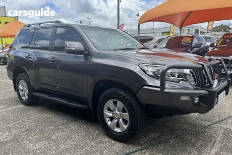 Grey 2018 Toyota Landcruiser Prado Wagon Gxl (4X4)
