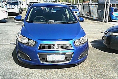 Blue 2014 Holden Barina Hatch