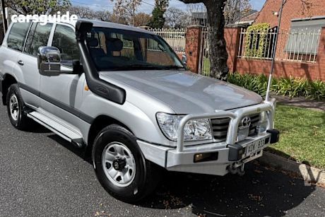 Silver 2005 Toyota Landcruiser Wagon Gxl (4X4)