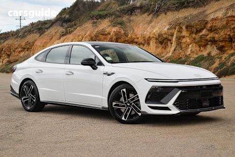 White 2024 Hyundai Sonata Sedan N LINE F