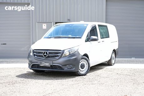 White 2020 Mercedes-Benz Vito Commercial 114CDI MWB 447 MY20