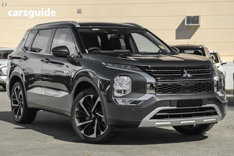 Grey 2025 Mitsubishi Outlander SUV PHEV ASPIRE 4X4