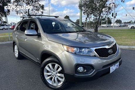 Grey 2011 Kia Sorento SUV PLATINUM 4WD