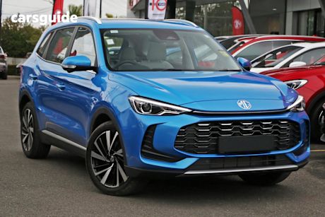 Blue 2025 MG ZS SUV ESSENCE HYBRID+ F