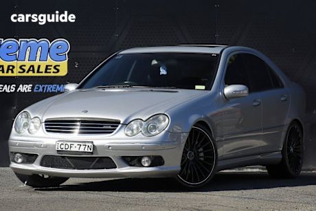 Silver 2005 Mercedes-Benz C-CLASS Sedan C55 AMG R