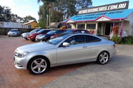 Silver 2013 Mercedes-Benz C-CLASS Coupe C250 R