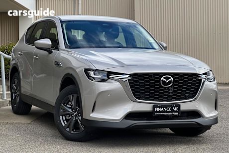 Beige 2025 Mazda CX-60 SUV G40E PURE 4X4