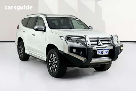 White 2022 Mitsubishi Pajero Sport Wagon Gls (4Wd) 7 Seat