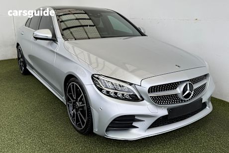 Silver 2019 Mercedes-Benz C-CLASS Sedan C200 R