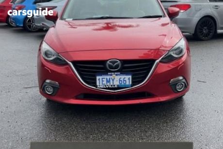 Red 2014 Mazda 3 Hatchback Sp25 Astina