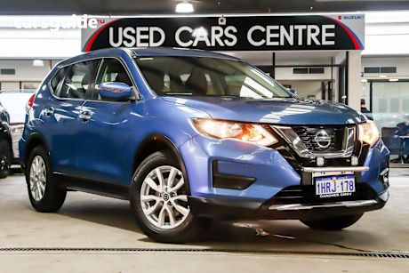 Blue 2019 Nissan X-Trail Wagon St (2Wd) (5Yr)