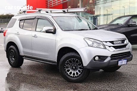 Silver 2014 Isuzu MU-X SUV LS-T 4X4