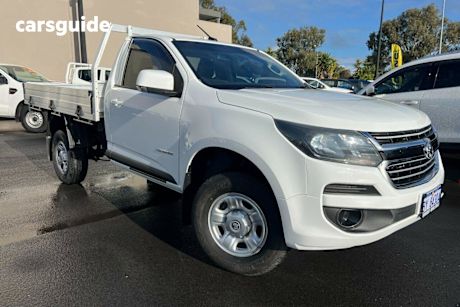 White 2017 Holden Colorado Cab Chassis Ls (4X2)