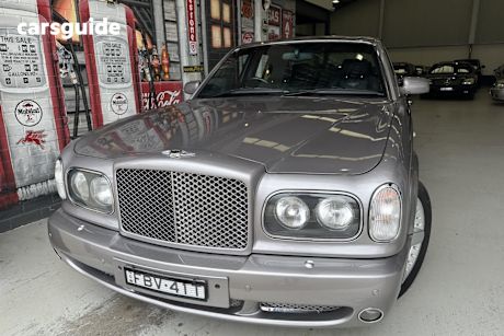 Grey 2003 Bentley Arnage Sedan T BLACK LABEL R