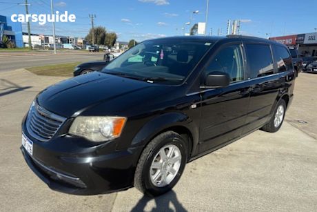Black 2013 Chrysler Grand Voyager SUV LX F