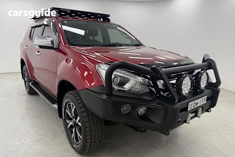 Red 2020 Isuzu MU-X Wagon Ls-U (4X4)