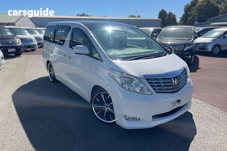 White 2010 Toyota Alphard OtherCar LUXURY 8 SEATER PEOPLE MOVER