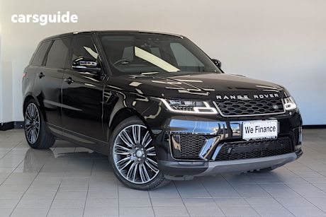 Black 2019 Land Rover Range Rover Sport SUV SDV6 225KW SE 4X4