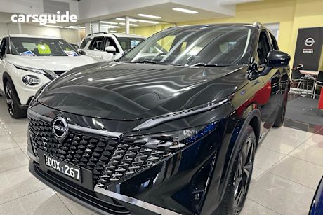 Black 2025 Nissan Qashqai SUV TI E-POWER F